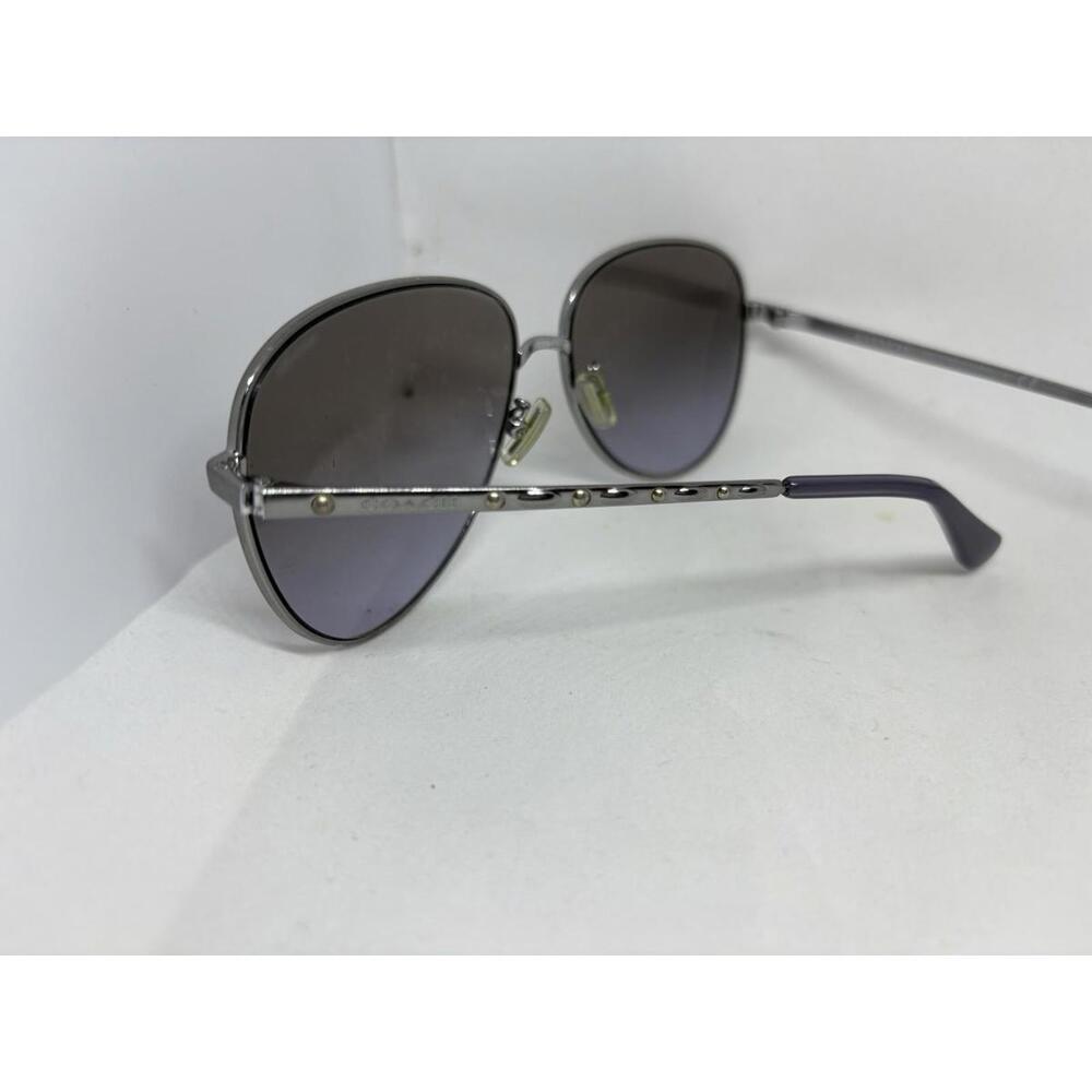 Coach L1089 Shiny Gunmetal HC7094 90044Q 60-14-140 Sunglasses - Picture 3 of 9